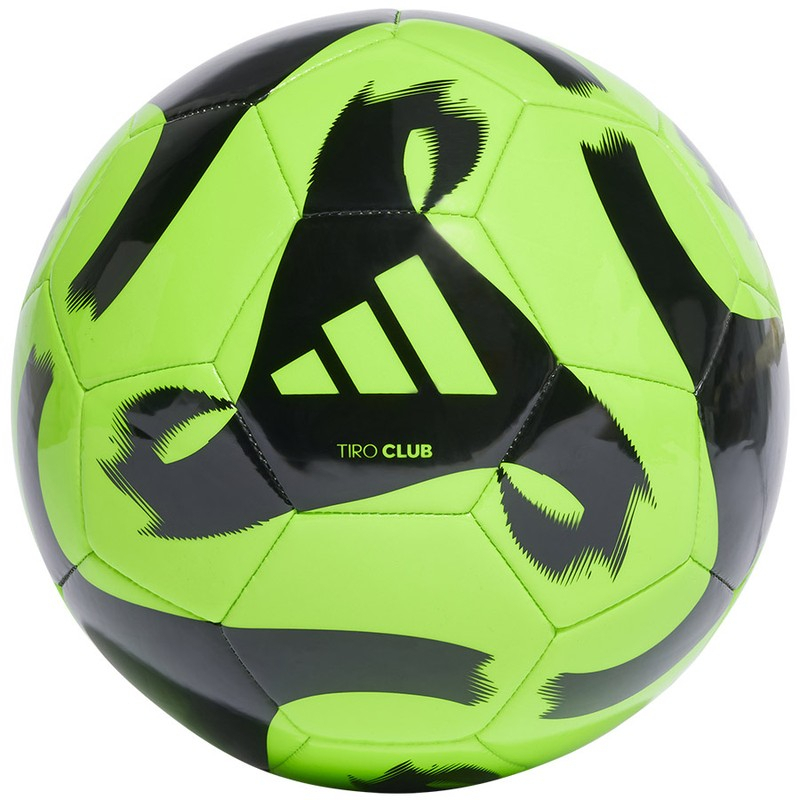 Adidas Tiro Club soccer ball, size 4, green and black color