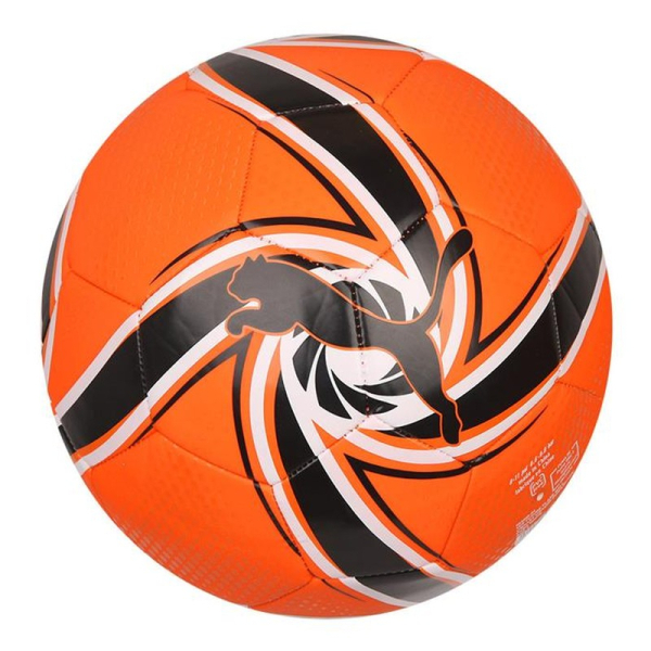 Puma Valencia soccer ball, size 5, orange and white color