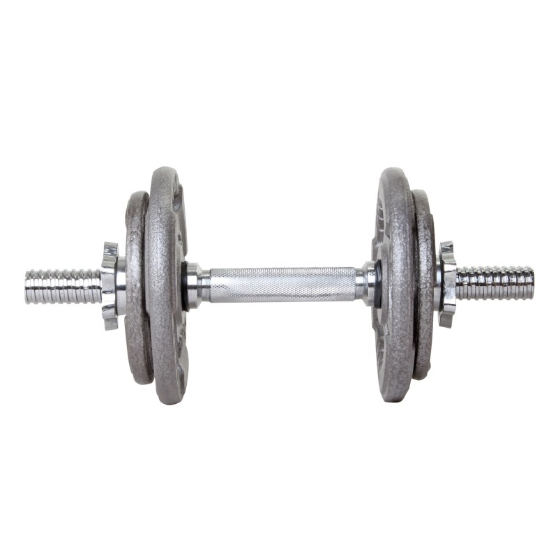 Beltor PF Line Hantla żeliwna - Cast Iiron Dumbbell szara-hammertone 10kg / 28mm