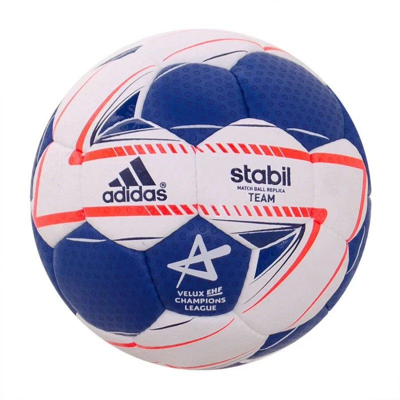 Piłka ręczna Adidas Stabil Grip EHF, rozmiar 3, kolor biało-niebieski