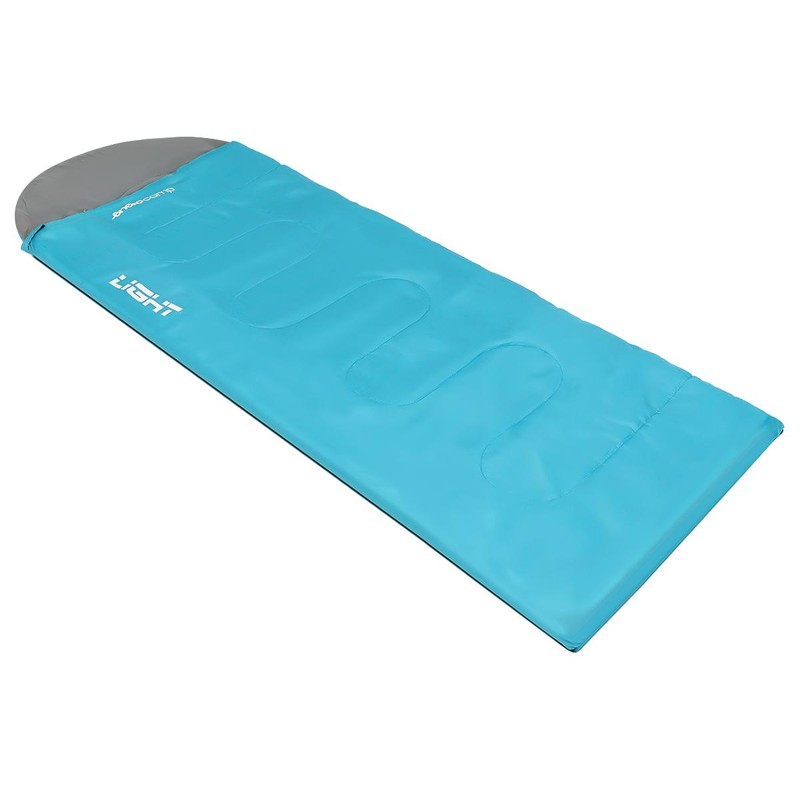 Enero Camp Light sleeping bag 200 x 70 cm, blue color