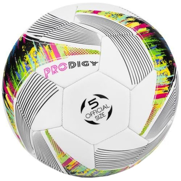 Spokey WT Prodigy soccer ball, size 5, white color