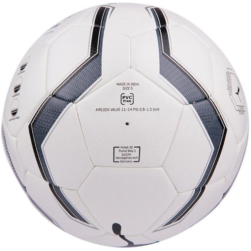 Puma Elite 2.2 Fusion soccer ball, size 5, color white-gray-black