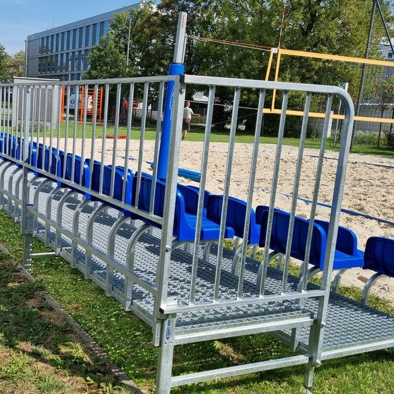 Mobile grandstand, type TZM - grandstand rental