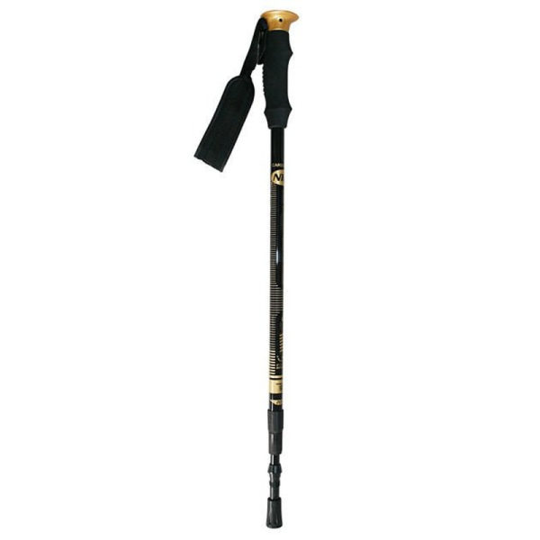 NILS Nordic Walking poles, NW-TK19, black and yellow color