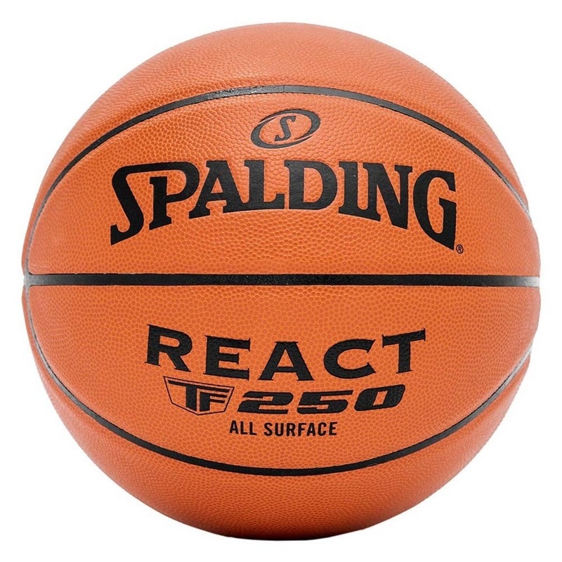 "Spalding React TF 250 Indoor/Outdoor" krepšinio kamuolys, 7 dydis