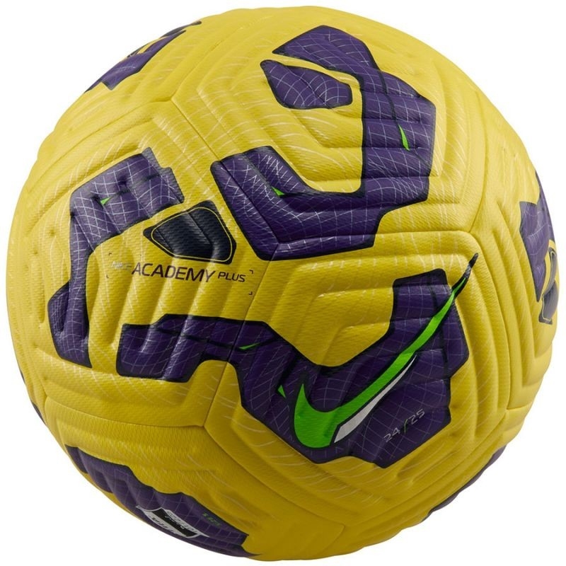 Nike Pitch soccer ball, size 5, yellow-purple color