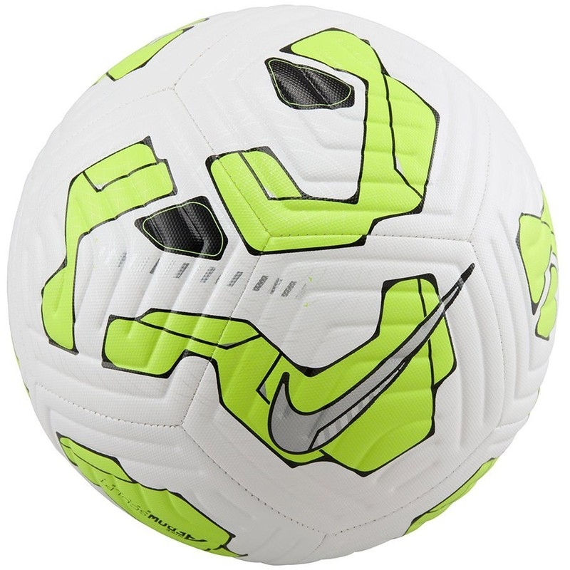 Nike Academy soccer ball, size 5, white and olive green color