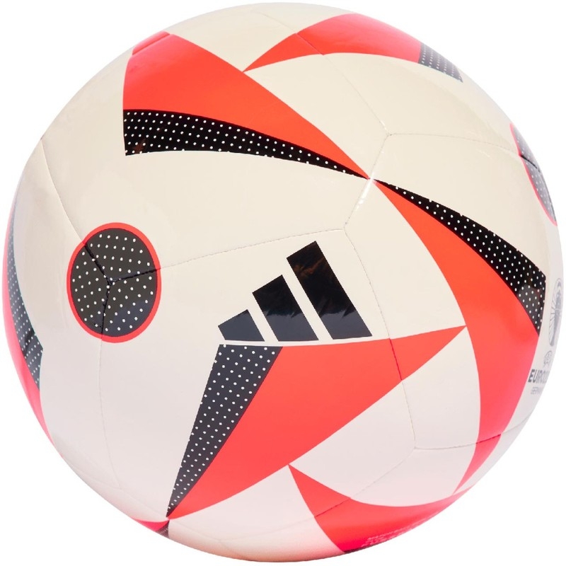 Adidas Euro24 soccer ball, size 4, color white-red-black