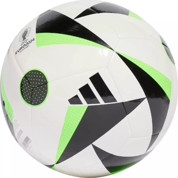 Adidas Euro24 Fußball, Größe 4, Farbe weiß-grün-schwarz