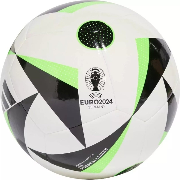 Adidas Euro24 soccer ball, size 4, color white-green-black