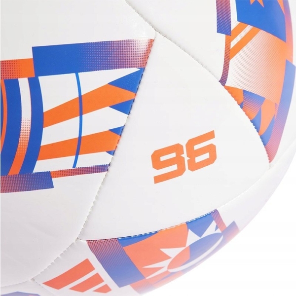 Adidas MLS Club Fußball, Größe 5, Farbe weiß-blau-orange