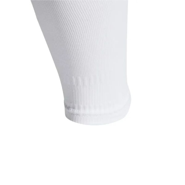 Adidas HT6541 soccer gaiters, white color