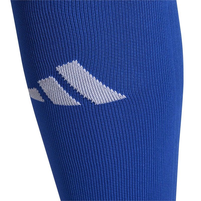 Adidas HT6543 soccer gaiters, blue color