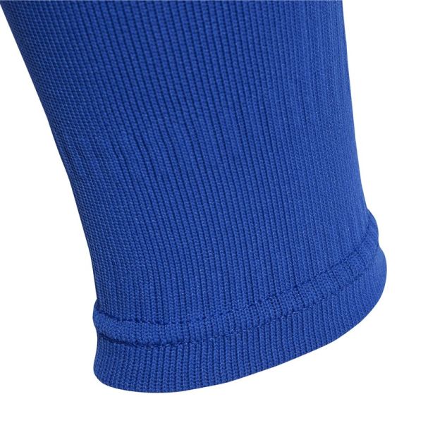 Adidas HT6543 soccer gaiters, blue color