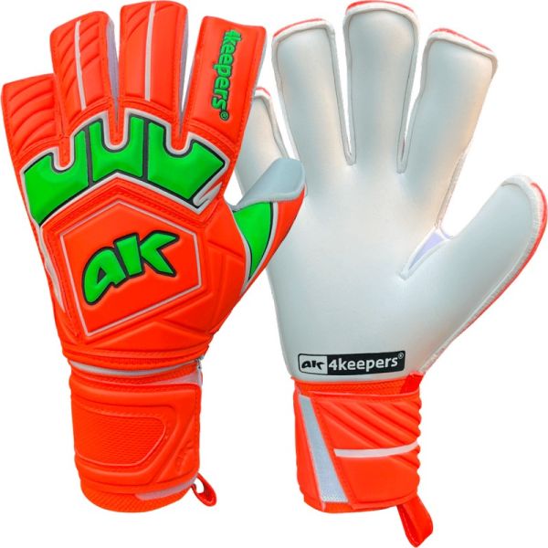 4Keepers Guard Fogo MNC goalkeeper gloves, orange color