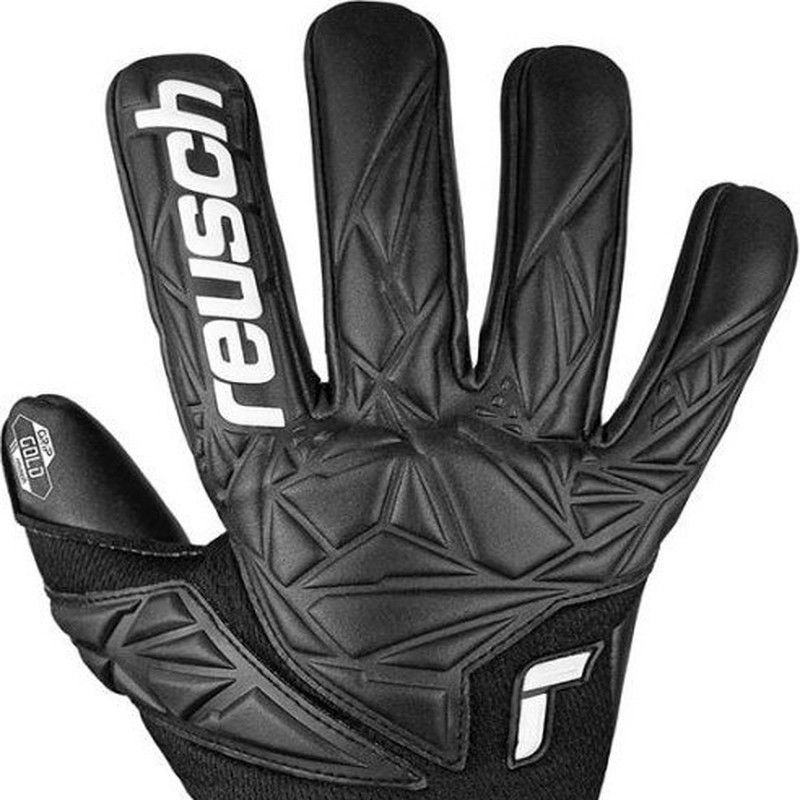 Reusch Attrakt Gold NC goalkeeper gloves, black color