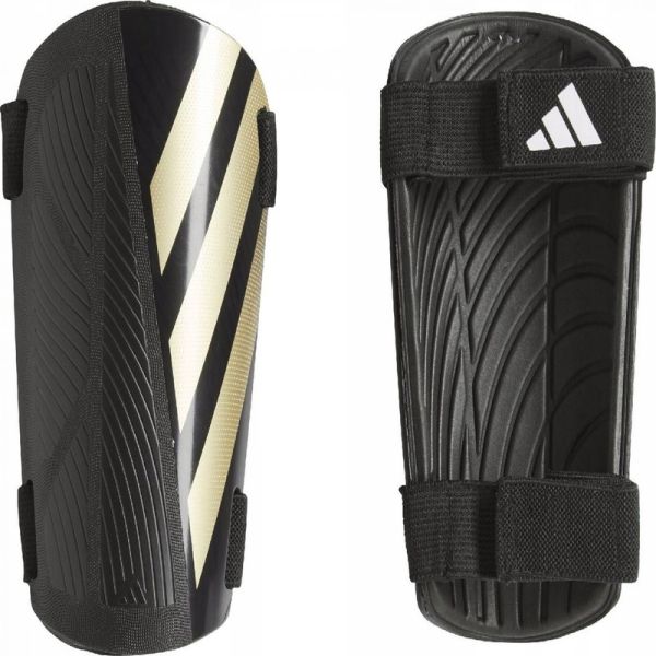 Adidas Tiro SG TRN football protector, size L, black-gold color