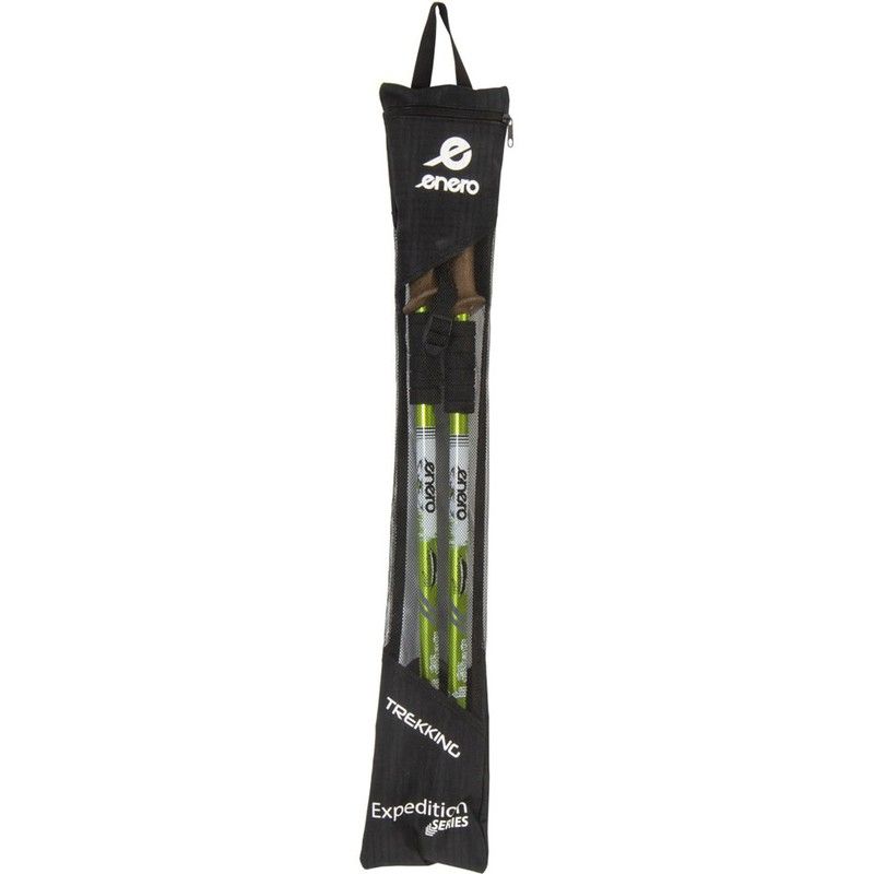 Enero Expedition trekking poles, green color