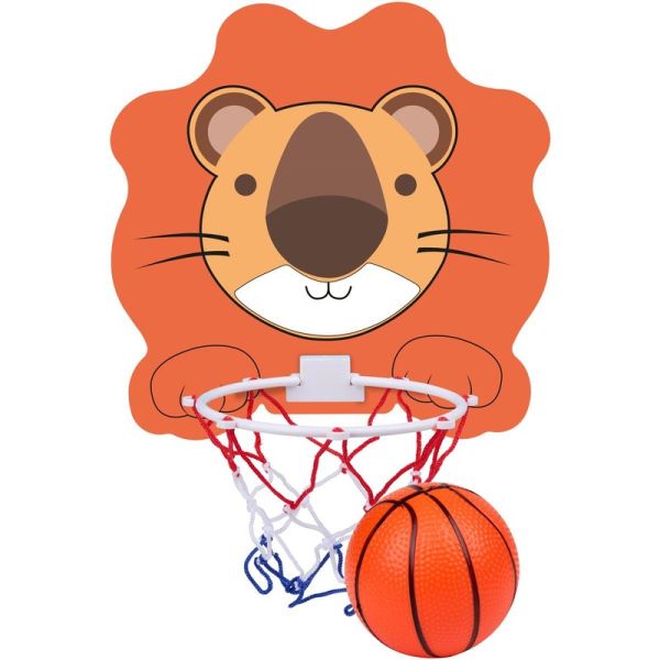 Basketball set 40x30cm, Lion