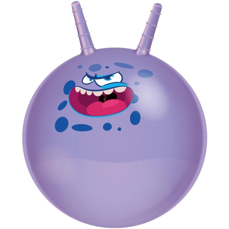 Jumping ball with horns, 45 cm