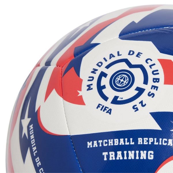 Adidas FCWC Training soccer ball, blue-white-red color