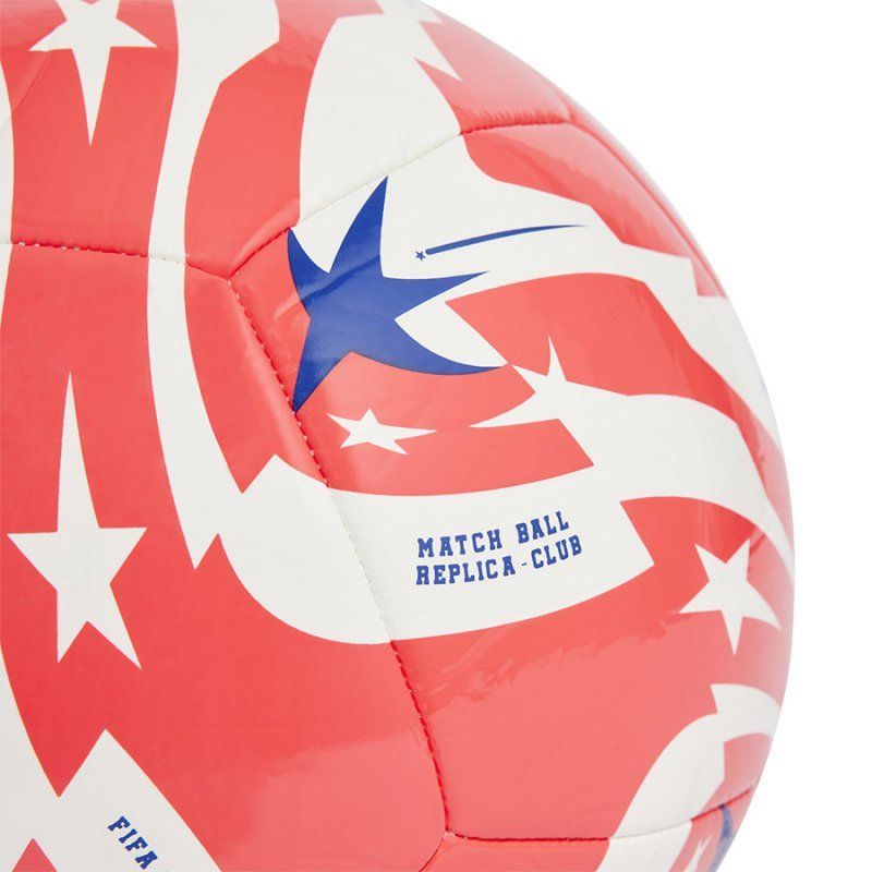 Adidas FCWC Club Replica Football, veľkosť 5, farba bielo-červeno-modrá