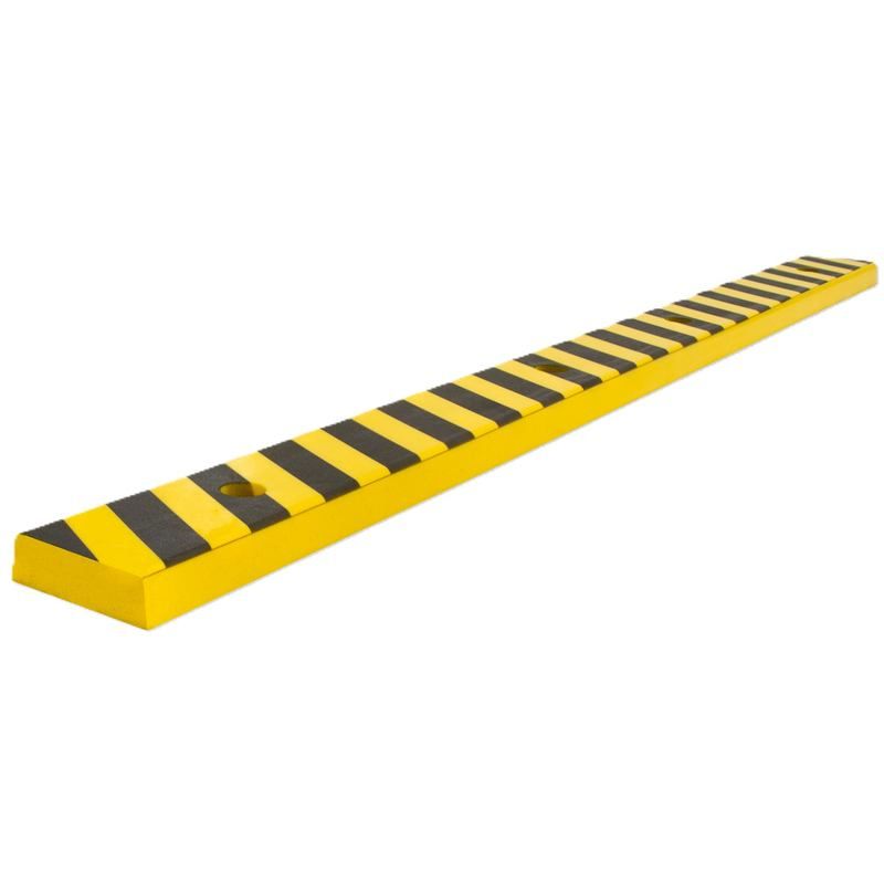 Flat surface bumper. D shape. Dimensions 980mm, 19x70mm