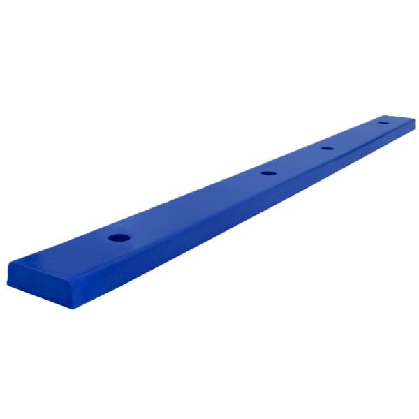 Flat surface bumper. D shape. Dimensions 980mm, 19x70mm