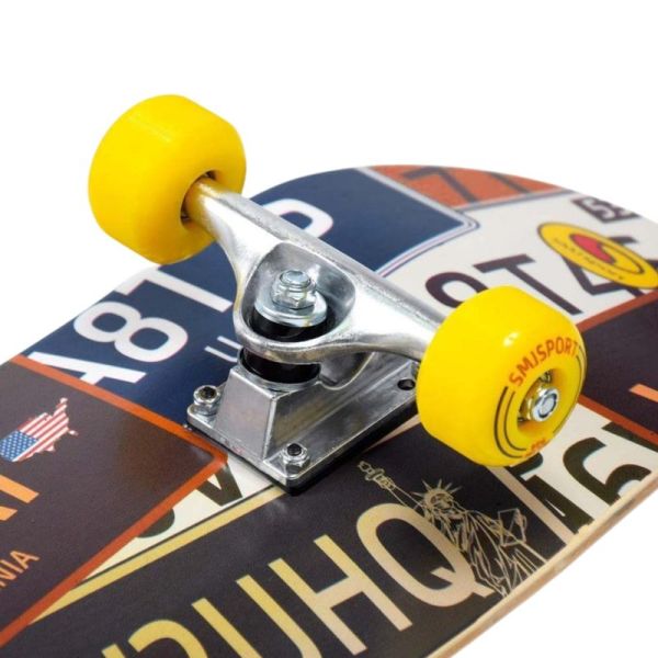 Skateboard SMJ BS-Q3108FC Registrační značky