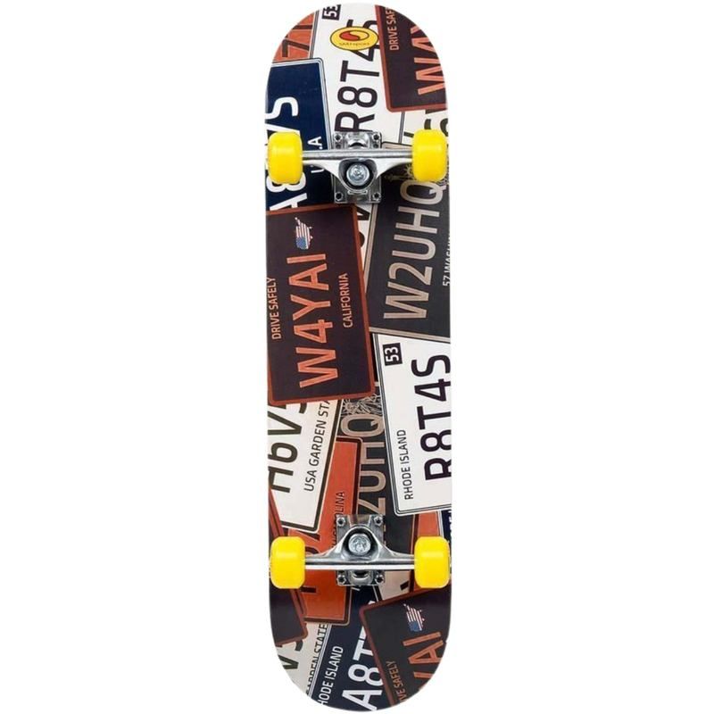 Skateboard SMJ BS-Q3108FC Nummernschilder