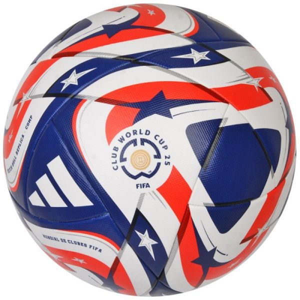 Adidas FCWC Competition Football, size 5, color white-blue-red