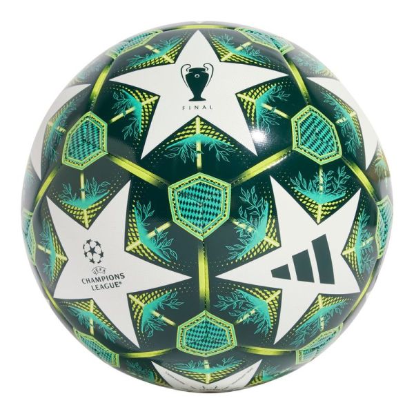 Adidas UCL Training soccer ball, size 5, white and green color