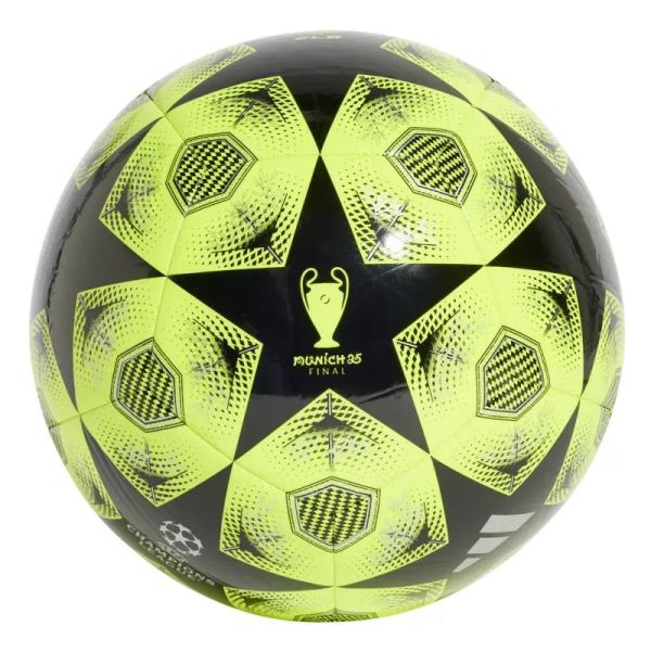 Adidas UCL Club soccer ball, yellow and black color