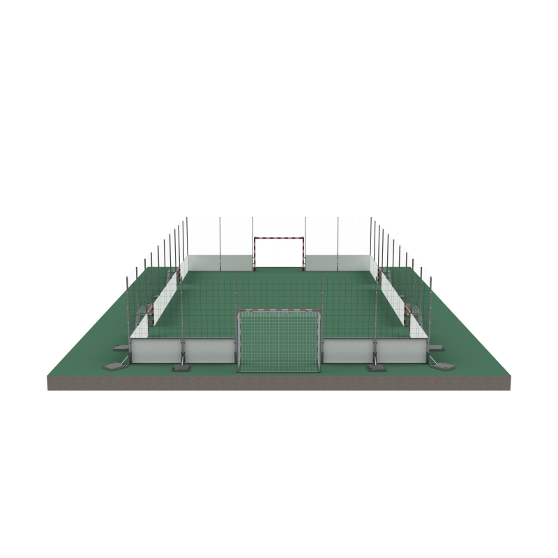 Mini portable soccer field