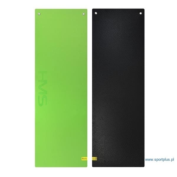 HMS MFK03 gymnastic mat with holes, green-black color