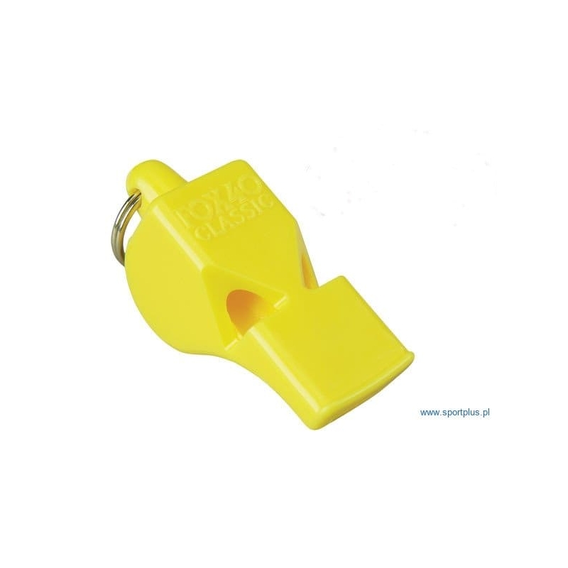 FOX40 Classic Safety whistle with cord , yellow.