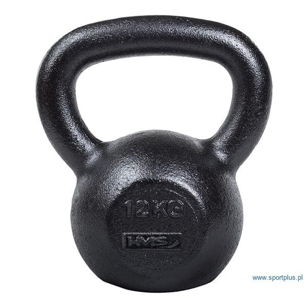 Kettlebell żeliwny HMS 12 kg