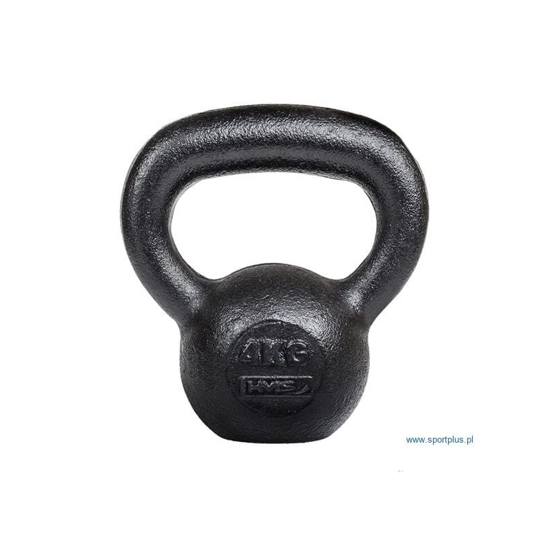 HMS 4 kg cast iron kettlebell