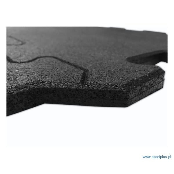 Puzzle rubber mat 15 mm thick