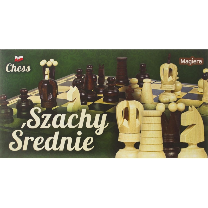 Szachy Średnie 31 cm