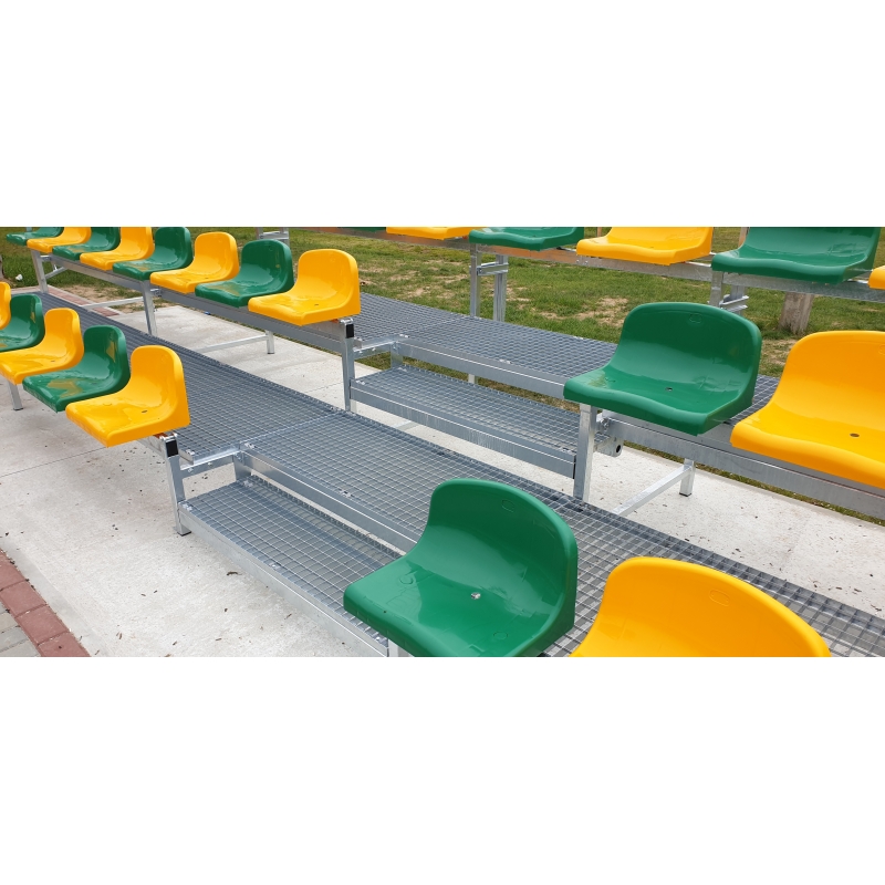 Standing tribune with plastic seats TZ