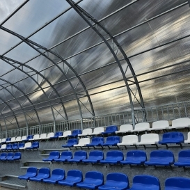 Covered grandstands