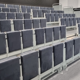 Auditorium telescopic stands