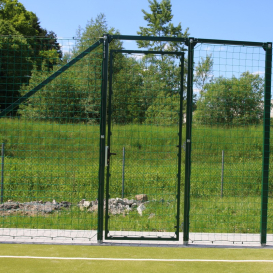 Football fences, fencing, courts